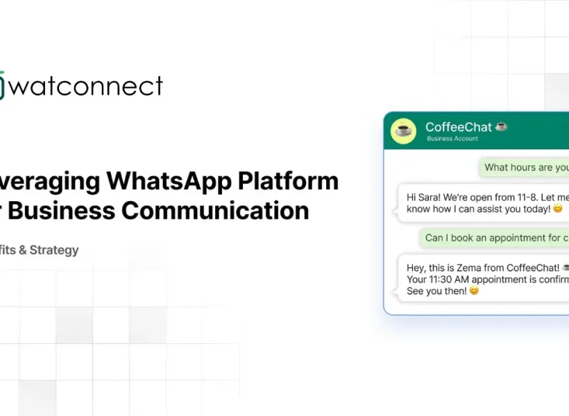 WhatsApp is used by businesses
