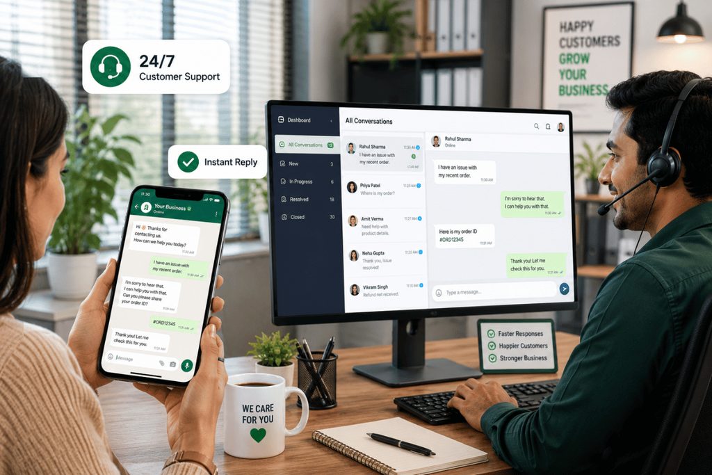 How to Use WhatsApp for 24/7 Customer Support 2 WhatsApp for 24/7 Customer Support