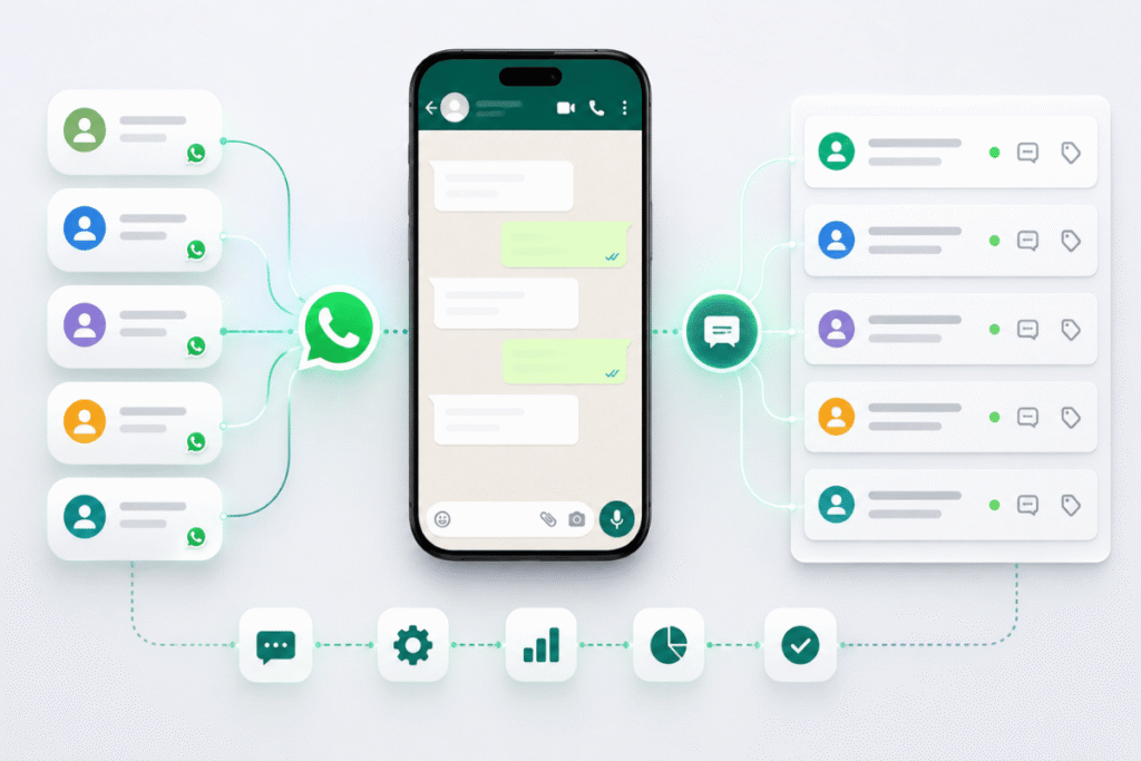 Send WhatsApp Messages Without Saving the Number: 3 Easy Methods 4 whatsapp-customer-communication-workflow