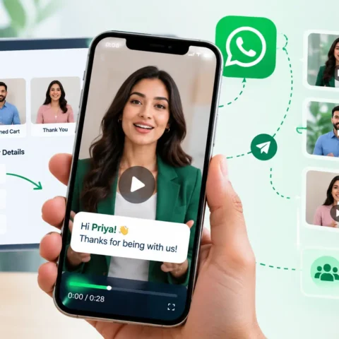 Personalized WhatsApp AI Video Messaging