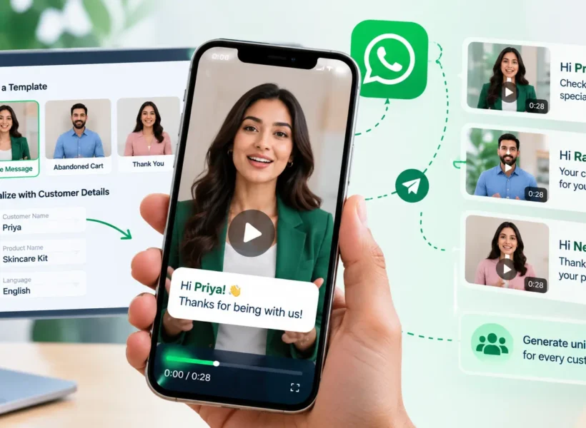 Personalized WhatsApp AI Video Messaging
